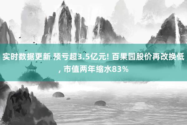 实时数据更新 预亏超3.5亿元! 百果园股价再改换低, 市值两年缩水83%